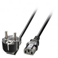 Cablu alimentare schuko Lindy IEC C13, 2m, negru  Technical details  Connector A: Schuko Connector B: IEC C13 Cable type: H05-VVF 3G*0.75mm² Number of wires: 3 Wire cross-section: 0.75mm² Available lengths: 0.7m - 5m Operating temperature: ca. -10 to 70°C