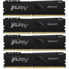 Memorie RAM Kingston , DIMM, DDR4, 16GB (4x4GB), CL16, 2666MHz , Fury Beast