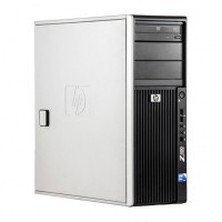 WorkStation HP Z400, Intel Xeon Quad Core W3520 2.66GHz-2.93GHz, 12GB DDR3, 500GB SATA, AMD Radeon HD 7350 1GB GDDR3, DVD-RW