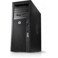 Workstation HP Z420, CPU Intel Xeon Quad Core E5-1603 2.80GHz, 16GB DDR3, 120GB SSD, Placa video AMD Radeon HD 7470/1GB, DVD-RW